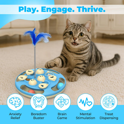 CGBD 3 in 1 Cat Treat Puzzle Feeder. Chosen for real quality, fits naturally into modern pet homes.