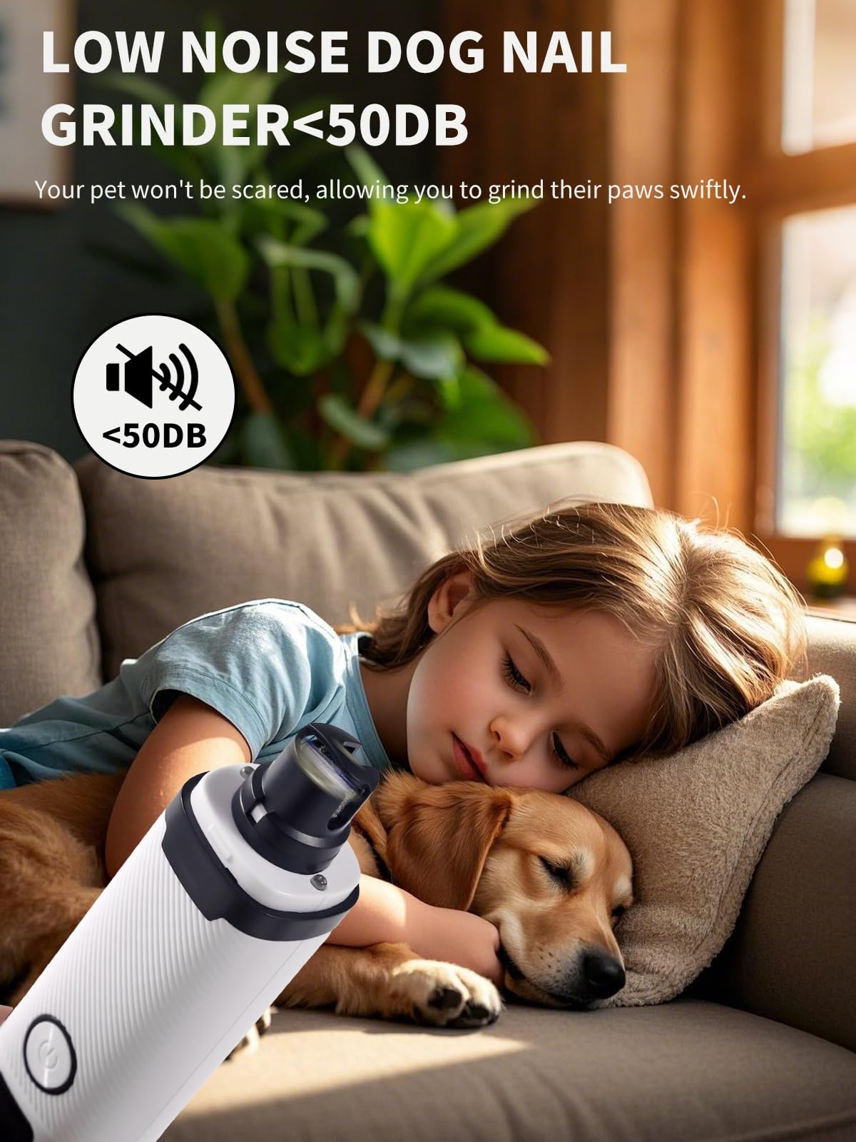 Electric Dog Nail Grinder for Small Medium Large. Chosen for real quality, fits naturally into