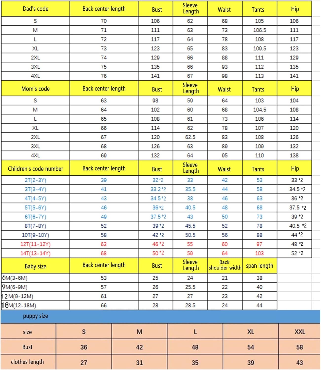 Matching Family Christmas Pajamas Set - Xmas Sleepwear PJs