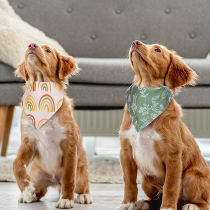 Whaline 4 Pcs Boho Pet Bandanas. Chosen for real quality, fits naturally into modern pet homes.