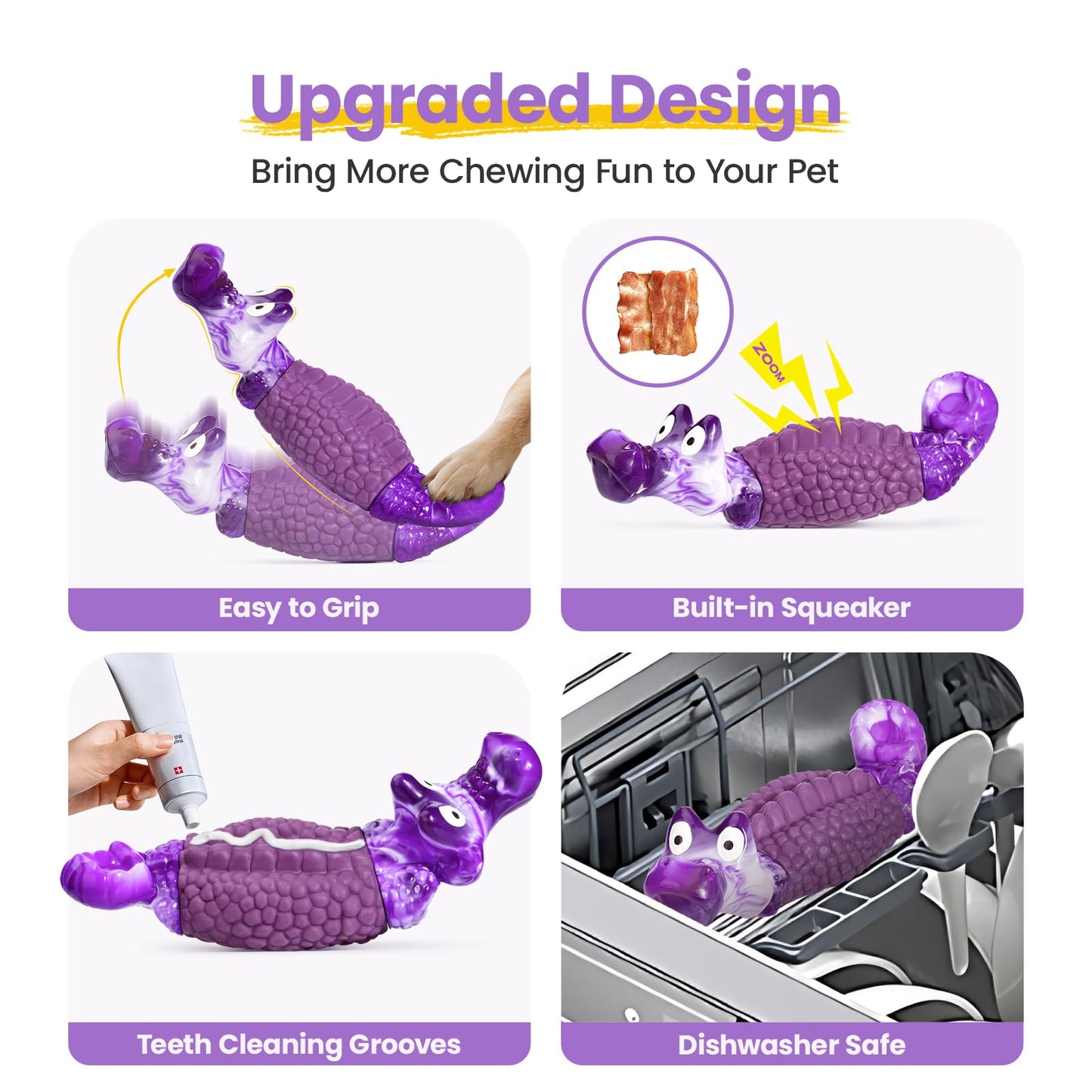 HGB Tough Dog Toys for Aggressive Chewers. Chosen for real quality, fits naturally into modern pet