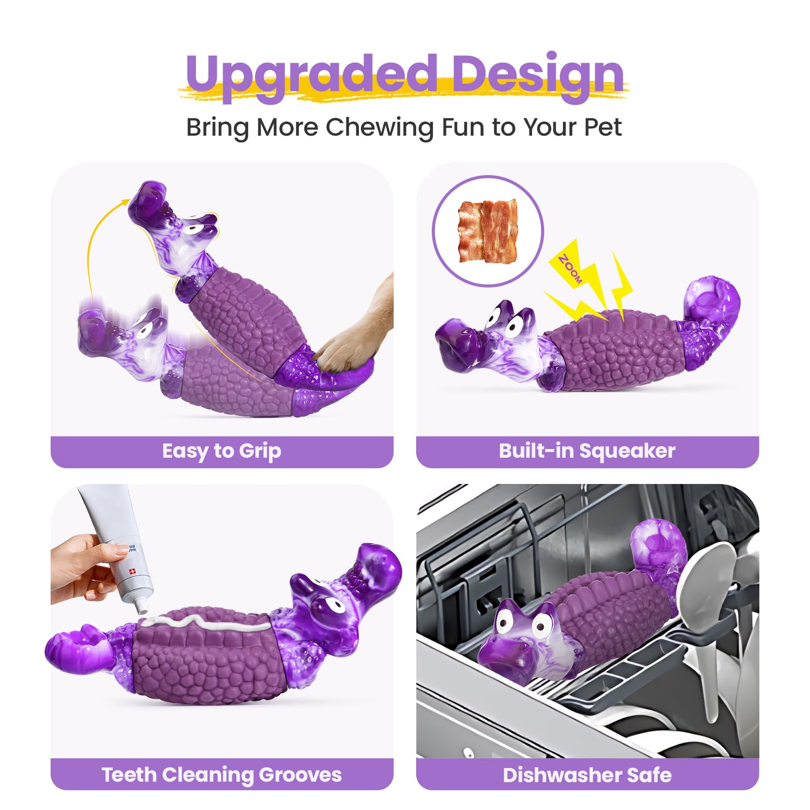 HGB Tough Dog Toys for Aggressive Chewers. Chosen for real quality, fits naturally into modern pet