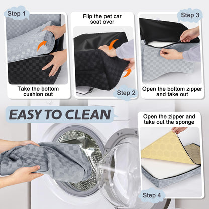 JOEJOY Dog Car Seat for Medium/Large Dogs. Chosen for real quality, fits naturally into modern pet