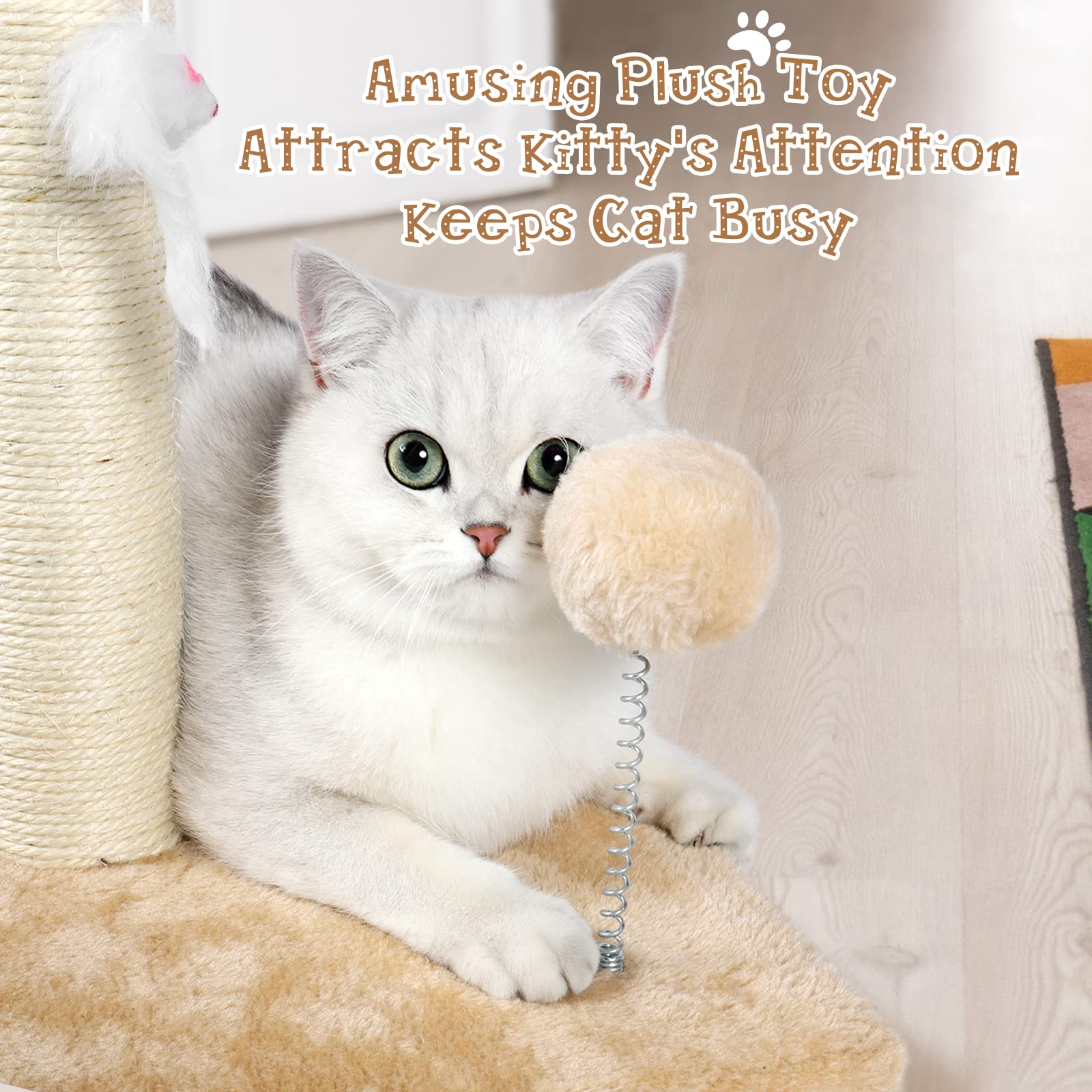 ANWA 32" Tall Cat Scratching Posts for Indoor Cats. Chosen for real quality, fits naturally into