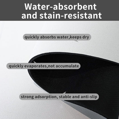 Boho Folk Geometric Ornament Dog Food Mat Absorbent Bowl Mats No Stains Quick Dry Waterproof Pet Cat Placemats for Food and Water, 30x45cm