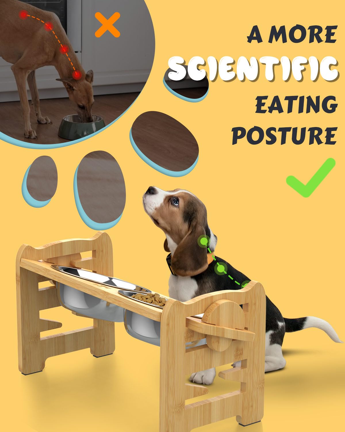 Jovrun Elevated Dog Bowls. Chosen for real quality, fits naturally into modern pet homes.