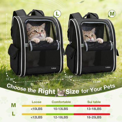 Lekereise Dog Carrier Backpack for Small Medium Dogs. Chosen for real quality, fits naturally into