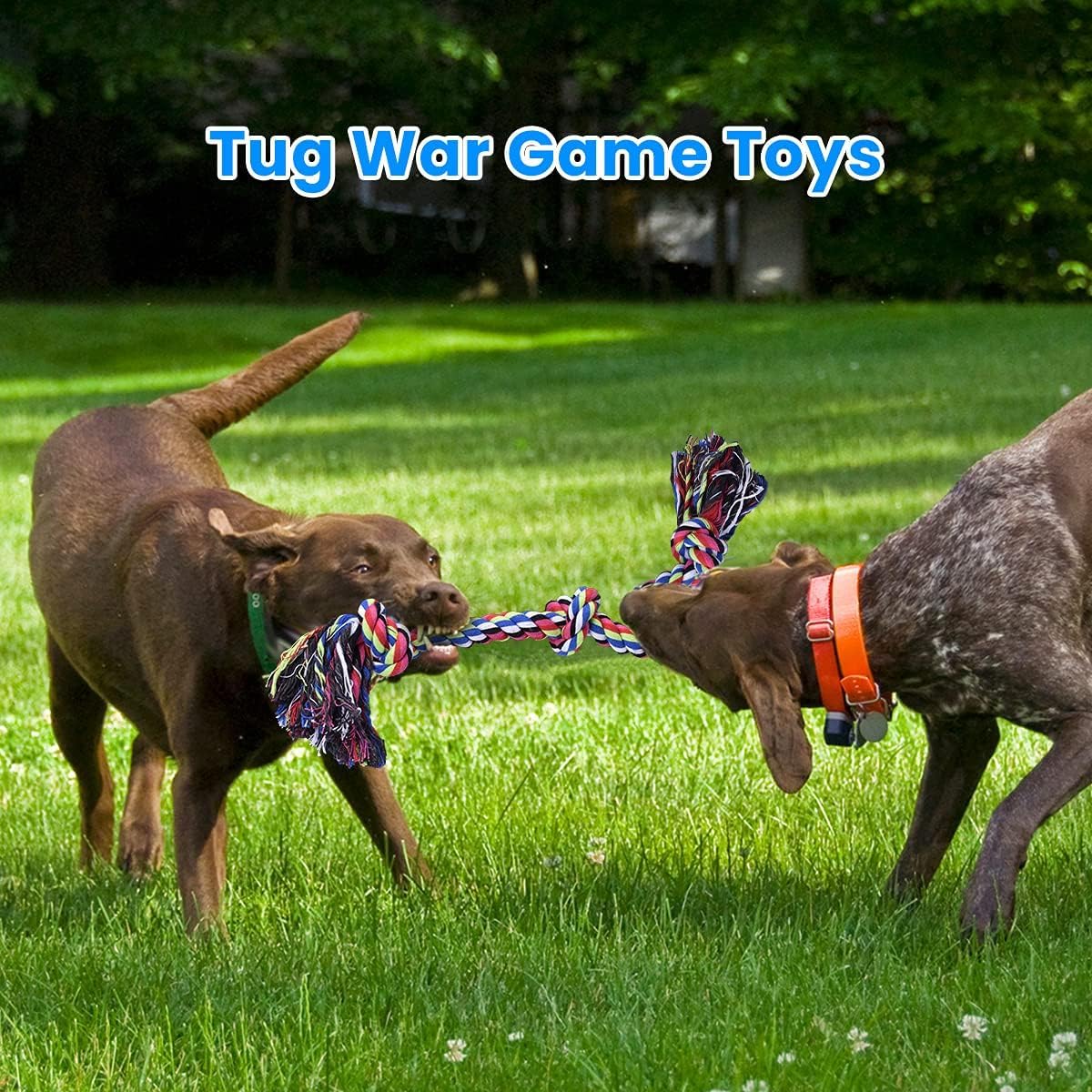 Feeko Heavy Duty Dog Rope Toys for Large Breed. Chosen for real quality, fits naturally into modern