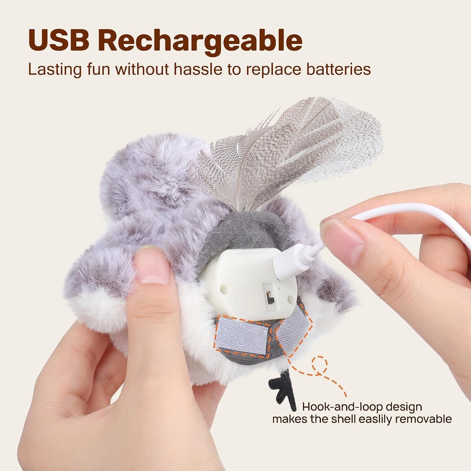 Potaroma Cat Toys Flapping Bird. Chosen for real quality, fits naturally into modern pet homes.