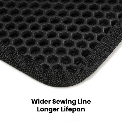 Cat Litter Mat Compact Size 23.6"x14.6" for Small. Chosen for real quality, fits naturally into