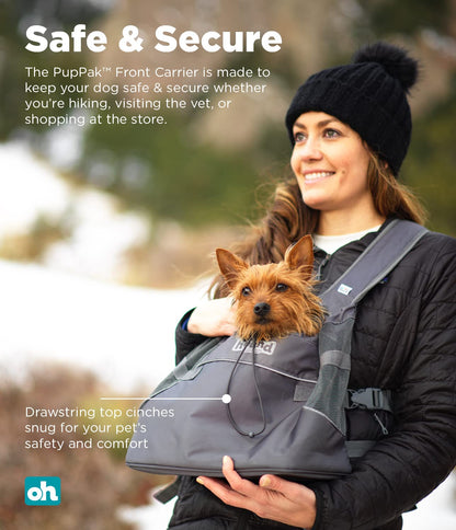 Outward Hound PupPak Dog Front Carrier. Chosen for real quality, fits naturally into modern pet