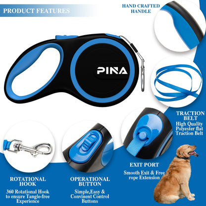 PINA Retractable Dog Leash. Chosen for real quality, fits naturally into modern pet homes.