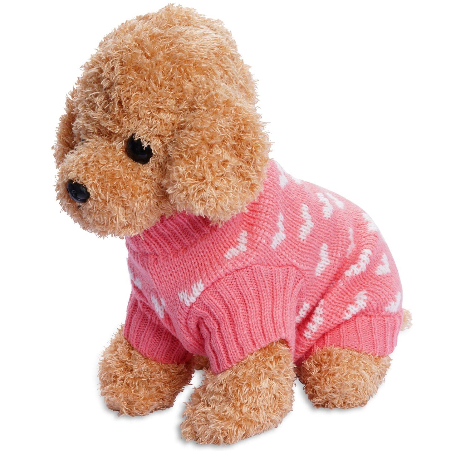 Dxhycc Dog Knitted Sweater Heart Puppy Sweater Warm. Chosen for real quality, fits naturally into
