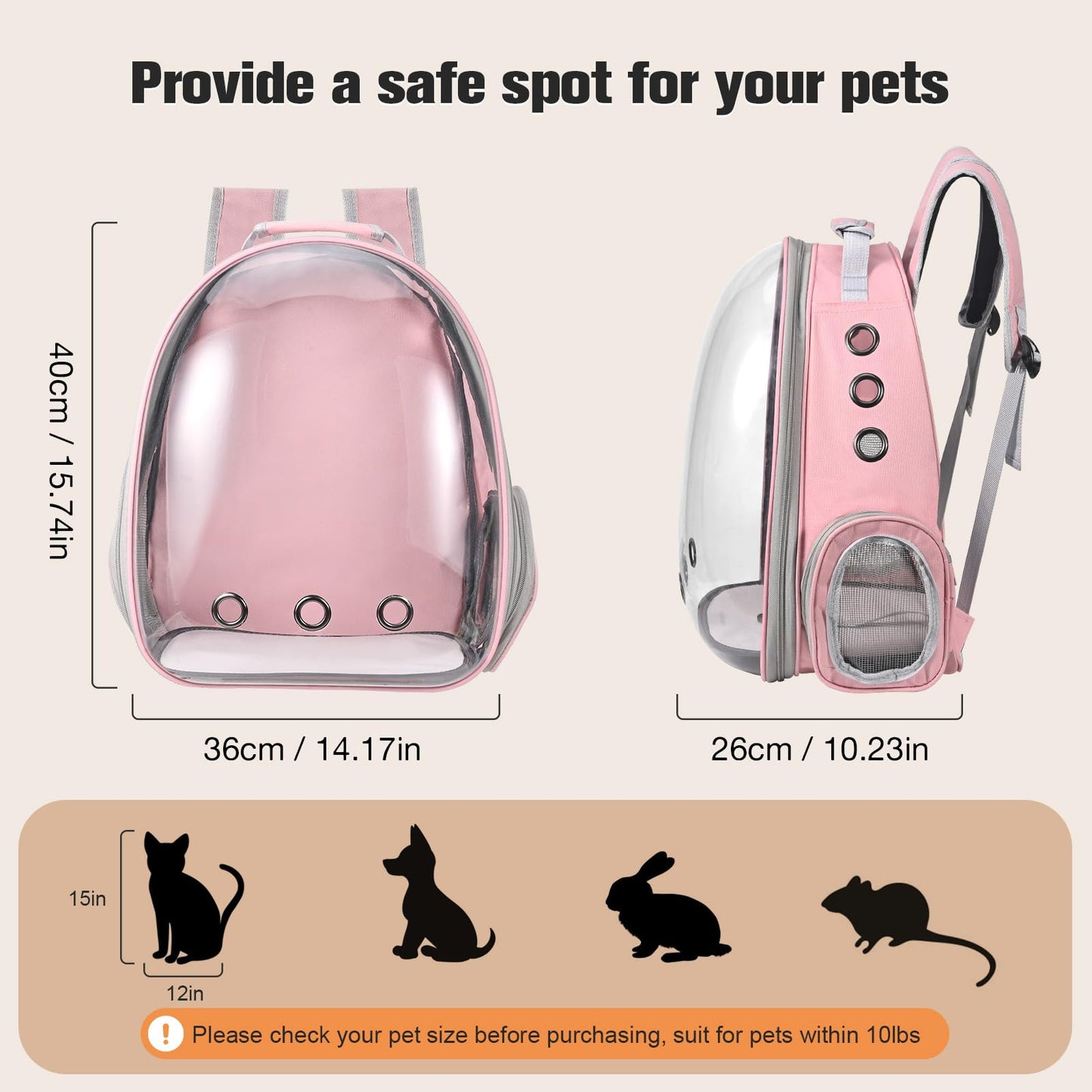 Cat Carrier Backpack. Chosen for real quality, fits naturally into modern pet homes.