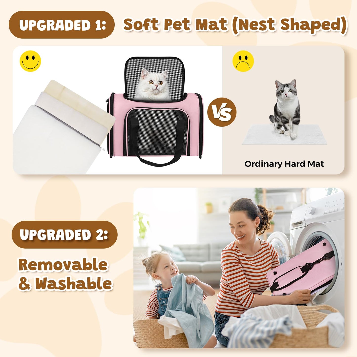 Cat Carrier Soft Up to 16 Lbs. Chosen for real quality, fits naturally into modern pet homes.