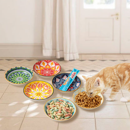 Ceramic Cat Bowls Set of 6. Chosen for real quality, fits naturally into modern pet homes.