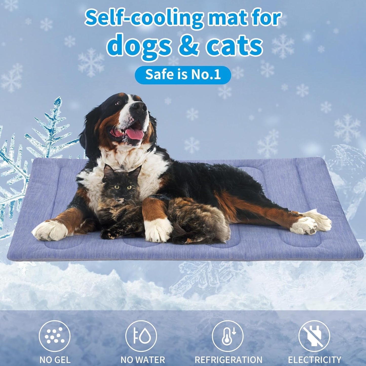 PAIGTEK Cooling Mat for Large Dogs. Chosen for real quality, fits naturally into modern pet homes.