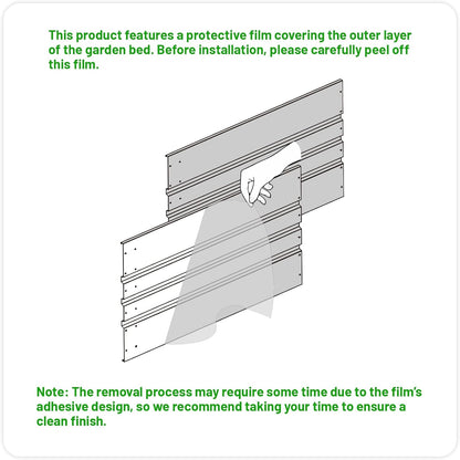 SnugNiture Galvanized Raised Garden Bed 6x3x2FT Outdoor Large Metal Planter Box Steel Kit for Planting Vegetables, Flowers