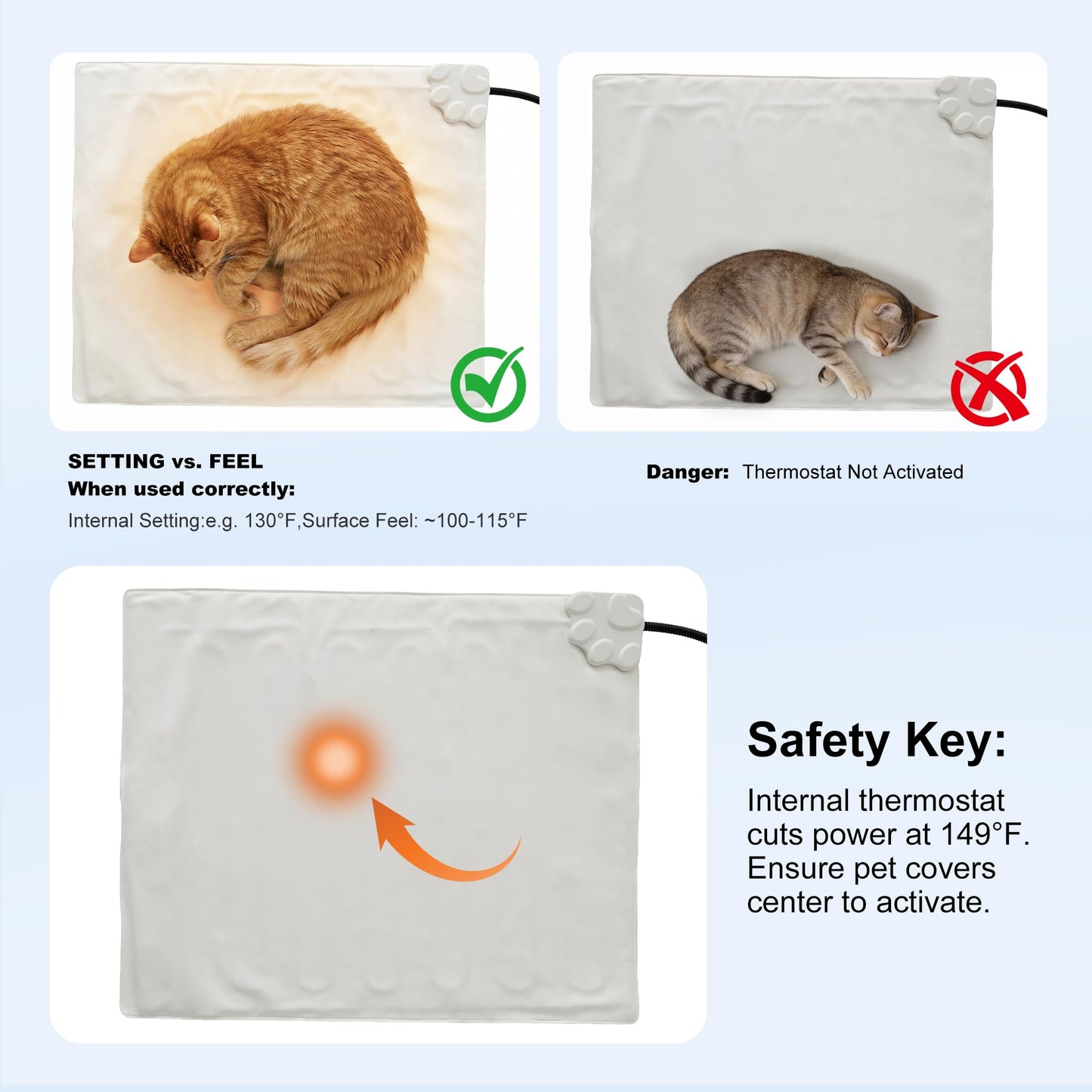 ZOMISIA Cat Heating Pad. Chosen for real quality, fits naturally into modern pet homes.