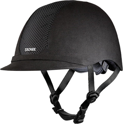 Troxel ES Sleek Horse Riding Helmet, Low-Profile, Self-Adjustable Design, Safety Horseback Riding Gear