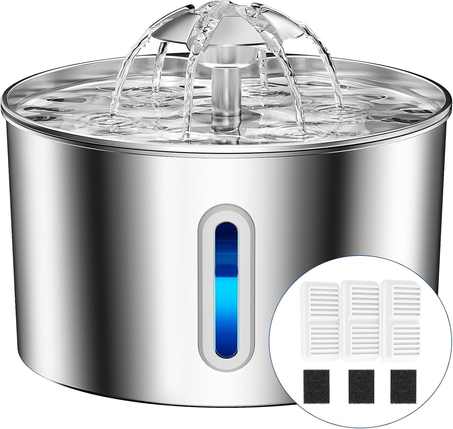 Cat Water Fountain Stainless Steel. Chosen for real quality, fits naturally into modern pet homes.