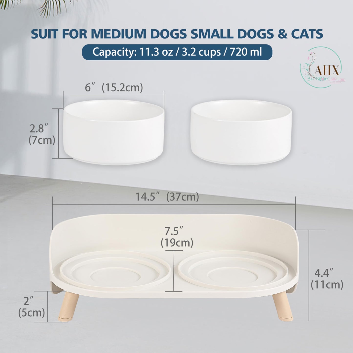 Elevated Ceramic Dog Bowl Set. Chosen for real quality, fits naturally into modern pet homes.
