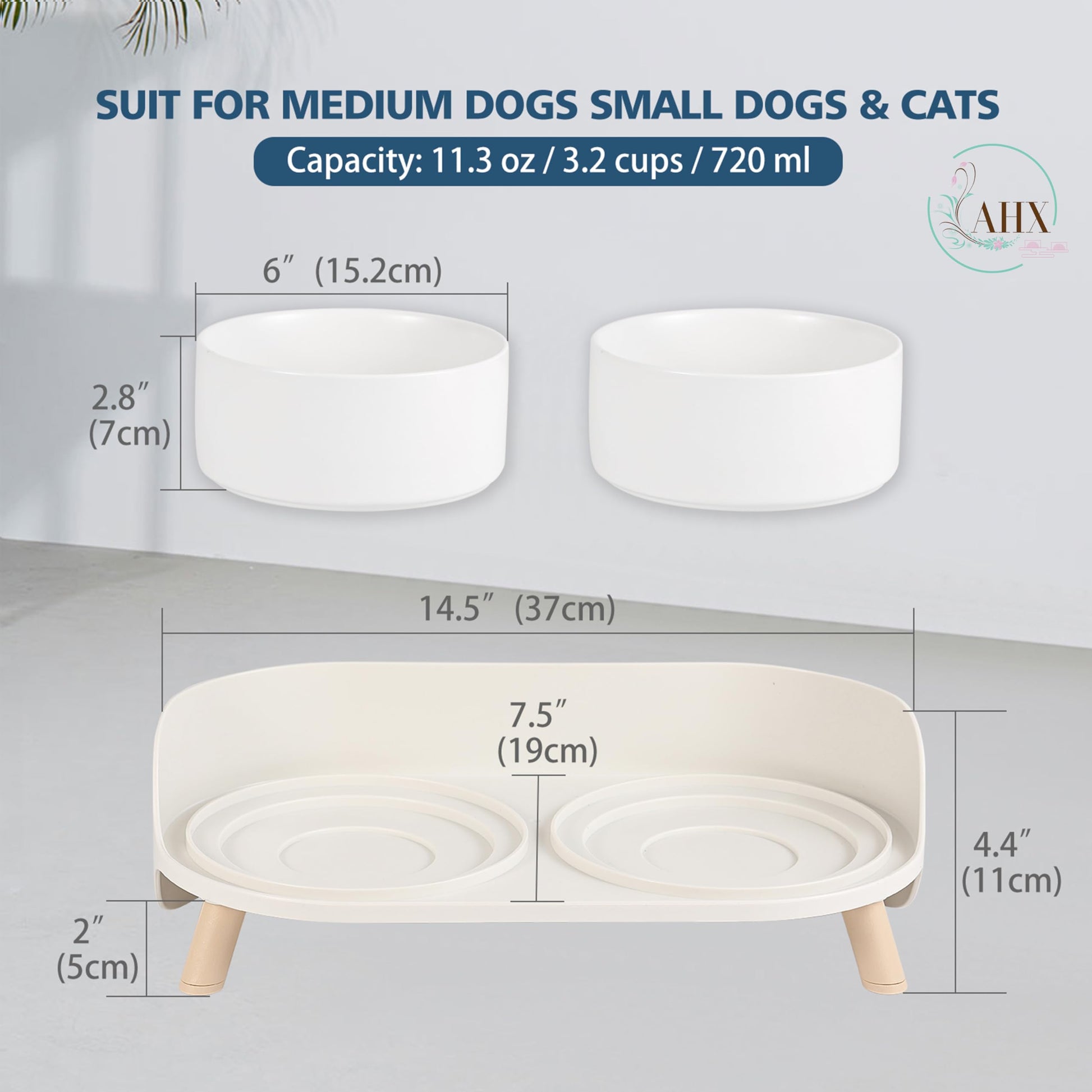 Elevated Ceramic Dog Bowl Set. Chosen for real quality, fits naturally into modern pet homes.