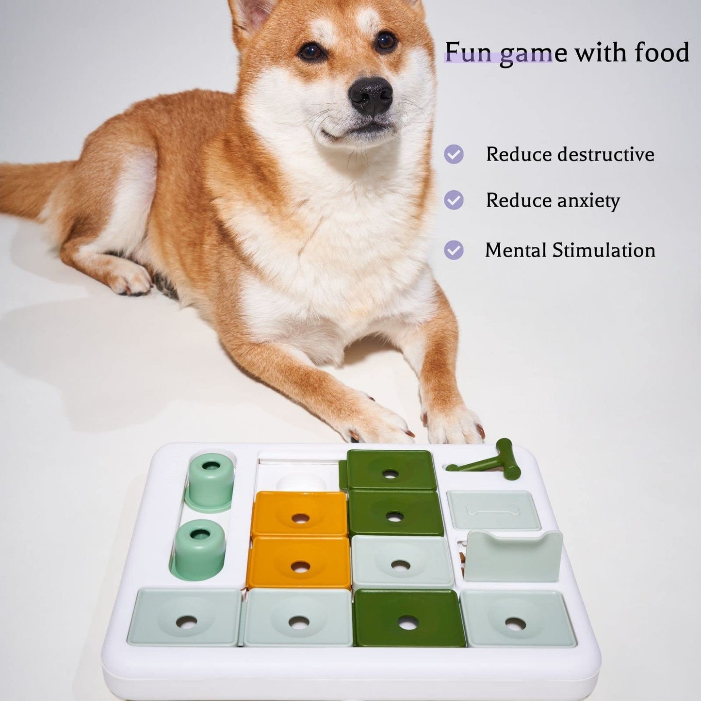 Barkwhiz Dog Puzzle Toy 3 Levels. Chosen for real quality, fits naturally into modern pet homes.