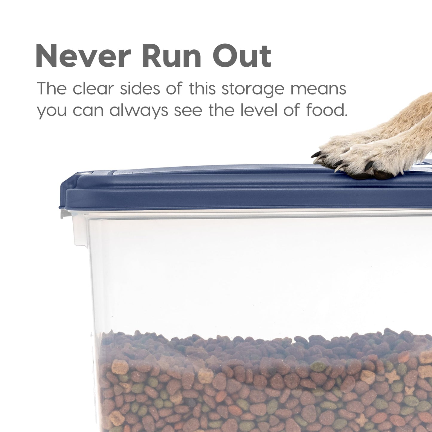 IRIS USA Dog Food Storage Container. Chosen for real quality, fits naturally into modern pet homes.