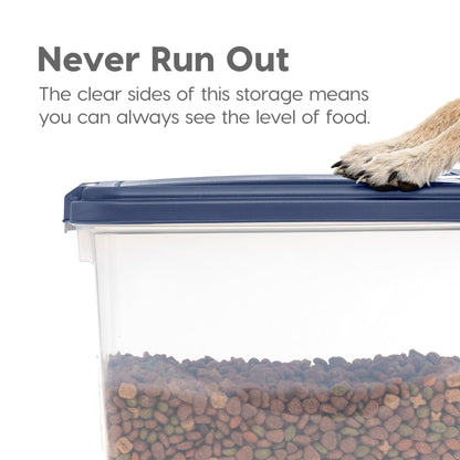 IRIS USA Dog Food Storage Container. Chosen for real quality, fits naturally into modern pet homes.