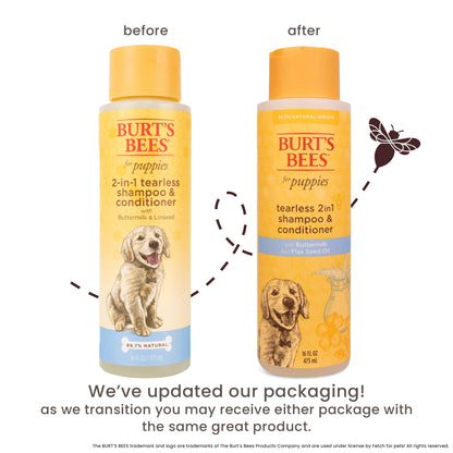 Burts Bees Tearless Puppy Shampoo & Conditioner with. Chosen for real quality, fits naturally into