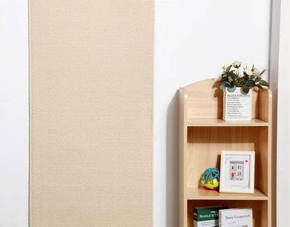 SHENGOCASE 67"x 23.6" Thickened Cat Wall Climbing Carpet, Cat Wall Furniture Scratcher, Scratching Post, Couch Sofa Protector (Creamy-White)