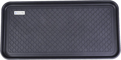Multi-Purpose Boot Tray Mat,Pet Bowl Tray,Dog Bowl Mat,Boot Tray for Entryway,Waterproof Trays for Indoor and Outdoor Floor Protection,30" x 15"/Large