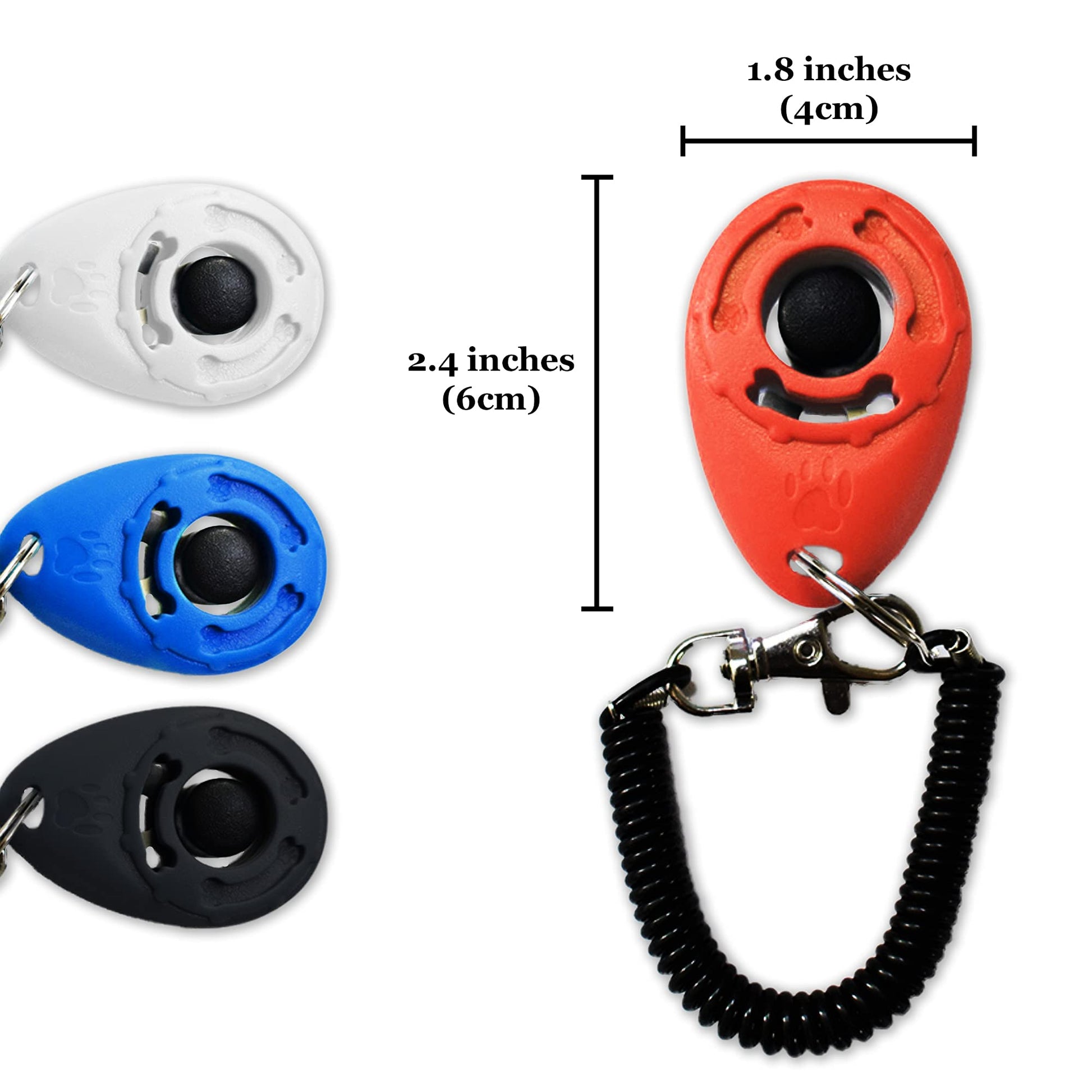 SunGrow Dog Clickers with Black Wrist Bands. Chosen for real quality, fits naturally into modern