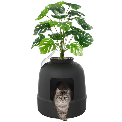 Lifewit Hidden Plant Cat Litter Box with Plastic Scoop. Chosen for real quality, fits naturally