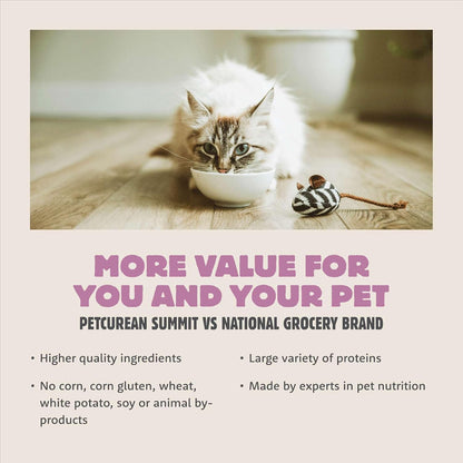 Meadow Roast, Dry Cat Food, Chicken Meal and Duck Meal Adult Recipe with Grains, 12 lb Bag