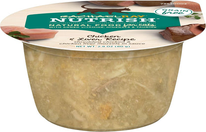 Nutrish Rachael Ray Grain Free Wet Cat Food, Chicken & Liver Recipe, 2.8 oz. Cup, 24 Count