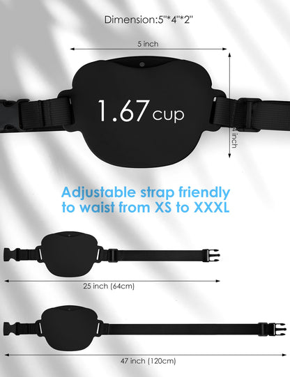 heouvo 1.67 Cup Magnetic Dog Treat Pouch with Training. Chosen for real quality, fits naturally
