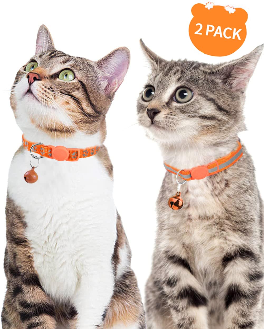 Taglory 2 Pack Reflective Breakaway Cat Collar with. Chosen for real quality, fits naturally into