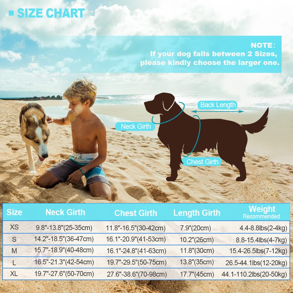EMUST Shark Dog Life Jackets for Water Safety. Chosen for real quality, fits naturally into modern