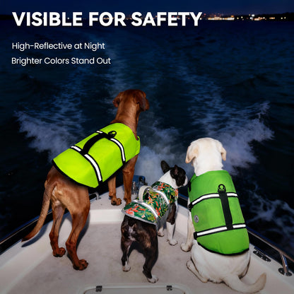 VIVAGLORY Dog Life Vest Rip Stop Dog Swim Vest. Chosen for real quality, fits naturally into modern