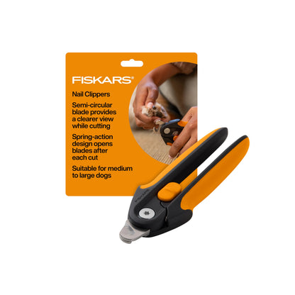 Fiskars Pet Large Nail Clippers. Chosen for real quality, fits naturally into modern pet homes.