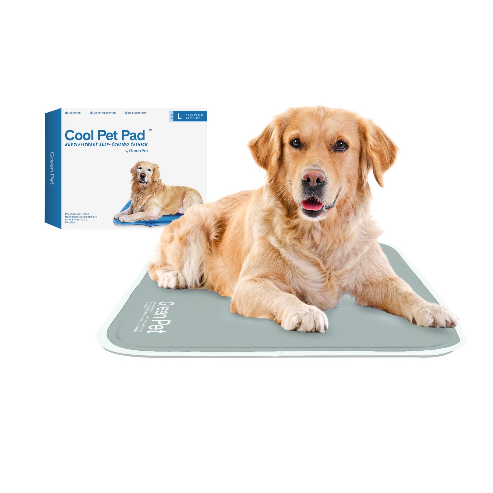 The Green Pet Shop Cool Pet Pad. Chosen for real quality, fits naturally into modern pet homes.