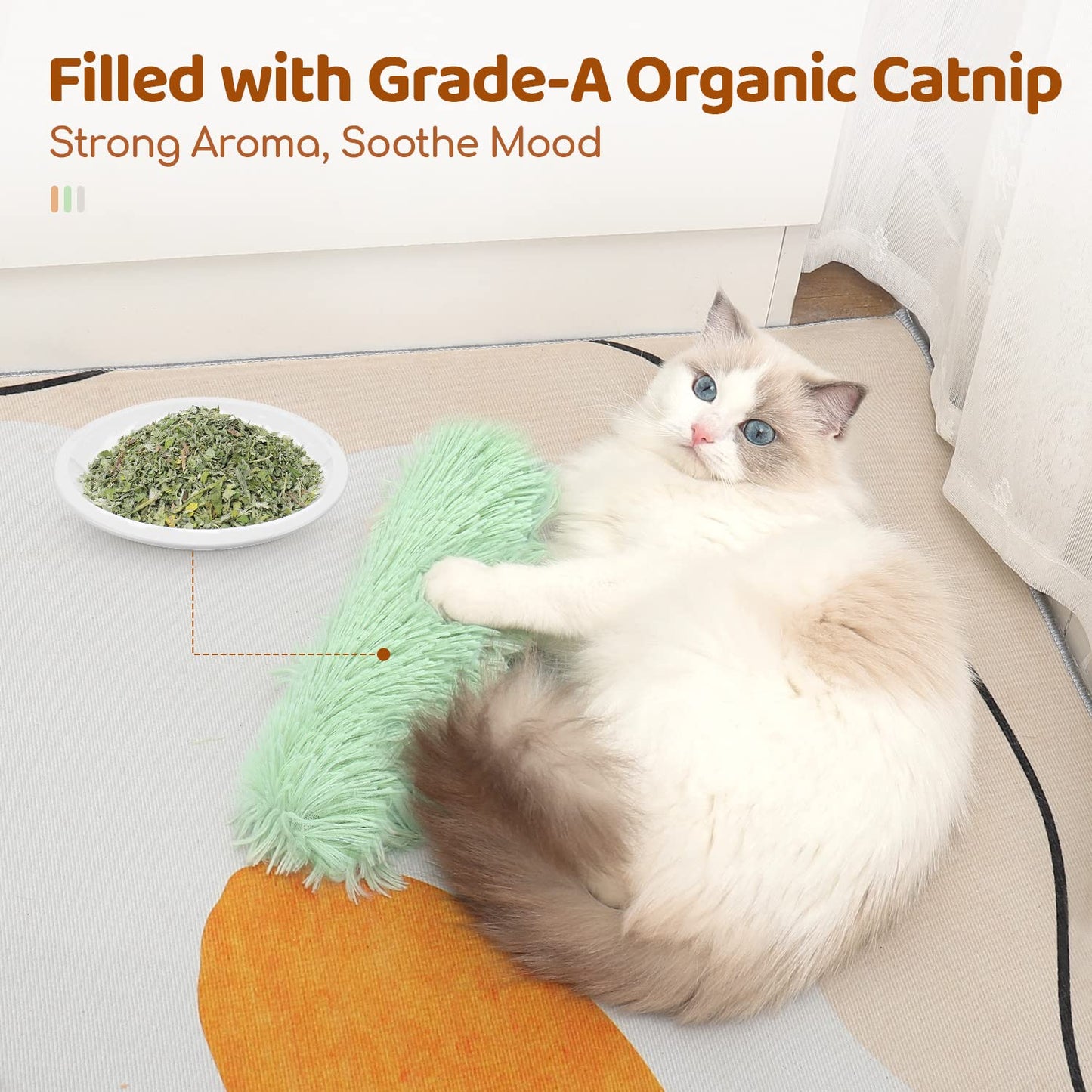 Potaroma Cat Toys Pillows. Chosen for real quality, fits naturally into modern pet homes.