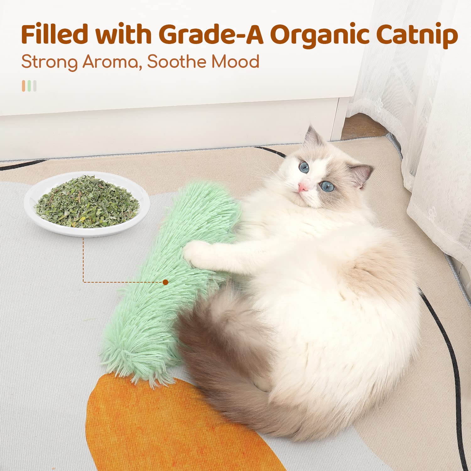 Potaroma Cat Toys Pillows. Chosen for real quality, fits naturally into modern pet homes.
