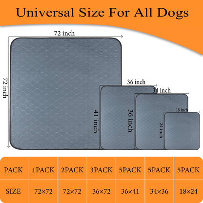 Bunlitent Extra Large Washable Pee Pads for Dogs 72" x. Chosen for real quality, fits naturally