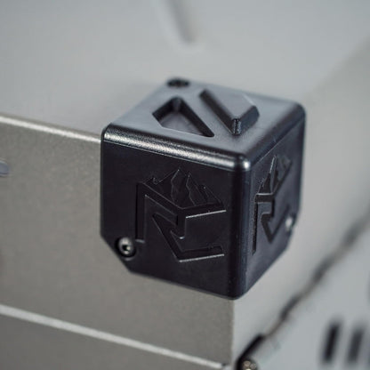 ROCK CREEK CRATES Collapsible Dog Crate: Meticulously Engineered, Durable Aluminum Construction, Non Slip Feet | 10 Year Warranty | Ideal for Indoor & Vehicle Use (Gray, 30 Inch)