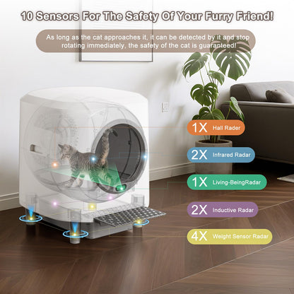 Automatic Litter Box. Chosen for real quality, fits naturally into modern pet homes.
