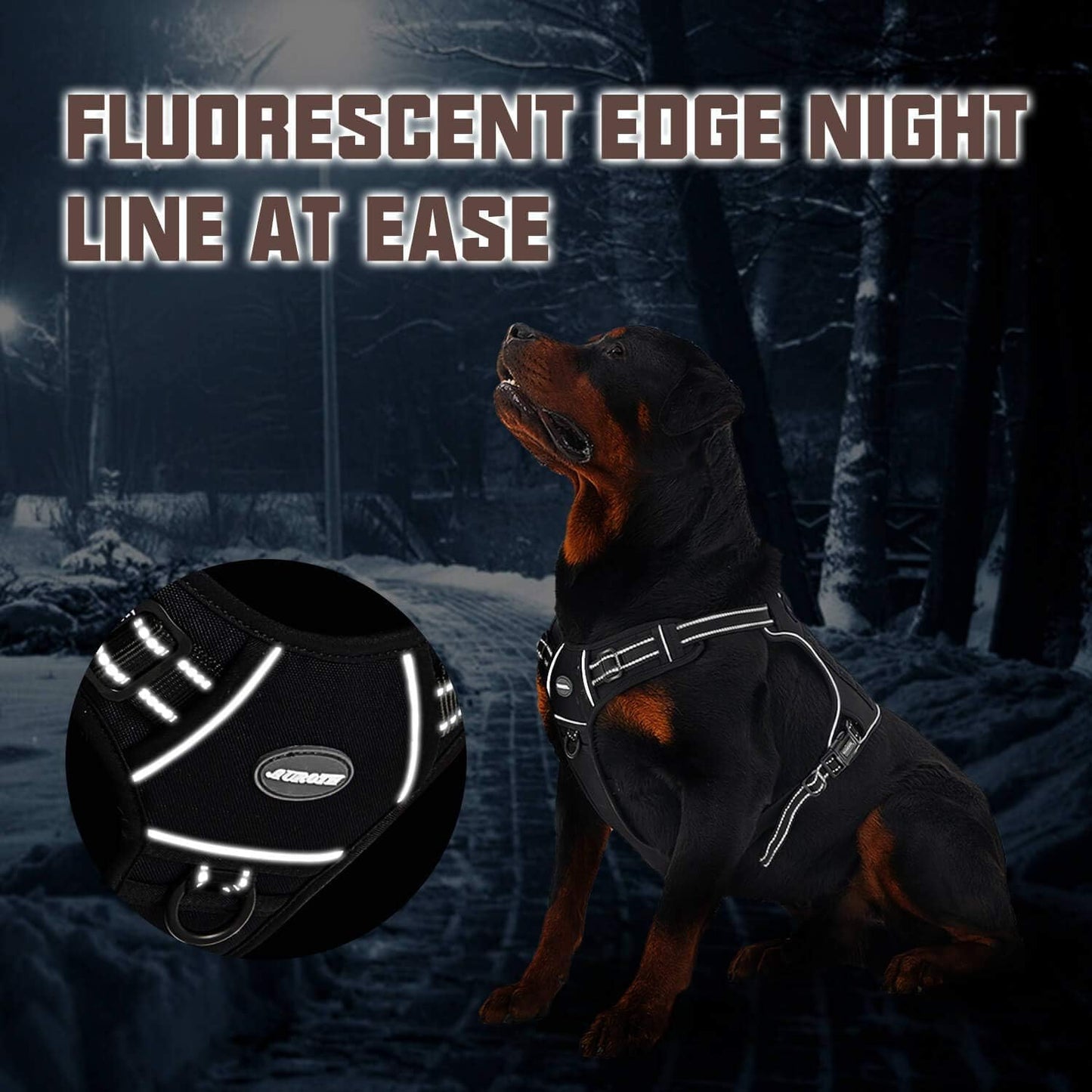 Auroth Tactical Dog Harness for Large Dogs No Pull. Chosen for real quality, fits naturally into