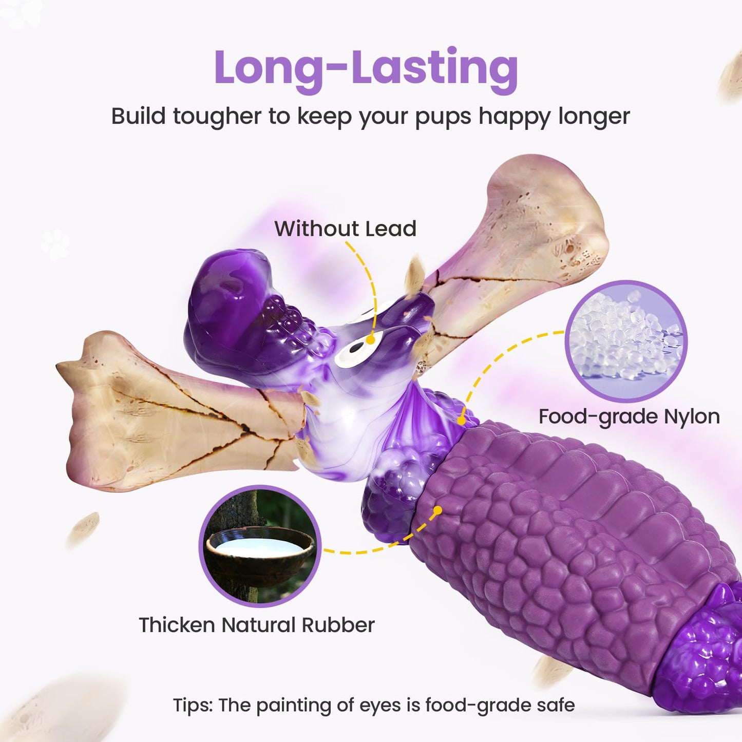 HGB Tough Dog Toys for Aggressive Chewers. Chosen for real quality, fits naturally into modern pet